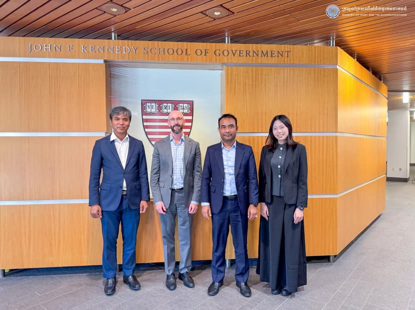news-event-H.E. Secretary General Led the Cambodian delegation On a Study Visit to Harvard University to Fosters Cooperation on the Use of the verify.gov.kh Platform